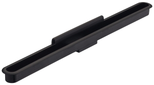 Podstawka pod tablet, do wpuszczania w blat, 283 x 22 mm, kolor CZARNY Häfele 63142350
