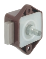 Zamek Push-Lock Mini D15, brązowy