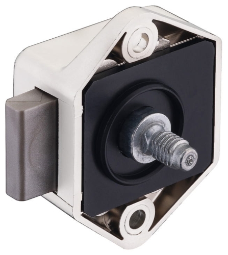 Zamek Push-Lock Mini D15, BIAŁY HÄFELE 211.61.704