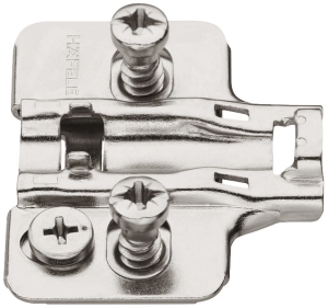 Prowadnik Metalla Clip Seria 315 H=0mm z regulacją mimośrodową, z wkrętem Euro Häfele 31598660