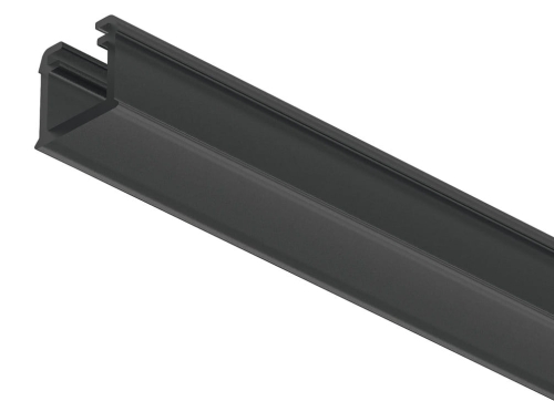 Profil wpuszczany LED, Profil Häfele Loox5 1101 do taśm LED 8 mm poliwęglan, czarny, 3000 mm HÄFELE 83372899
