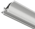 Profil aluminiowy wieńcowy, do montażu za frontem, SREBRNY 3000mm Loox5 2108 HÄFELE 83372938 + klosz 83372937
