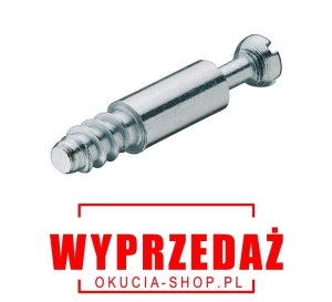 * WYPRZEDAŻ * Trzpień łączący Minifix S100 5/8/24mm 100szt OCYNK HÄFELE 26227920