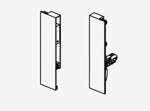 Mocowania FRONTU WEWNĘTRZNEGO H135 MATRIX S SLIM kBIAŁY HÄFELE 51409791