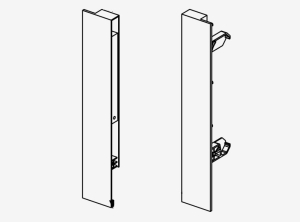 Mocowania FRONTU WEWNĘTRZNEGO H199 MATRIX S SLIM kBIAŁY HÄFELE 51409792