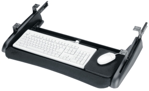 Wysuwana półka na klawiaturę Accuride Standard 34E 751X495mm, z dużą tacą do klawiatur  Häfele 63252300