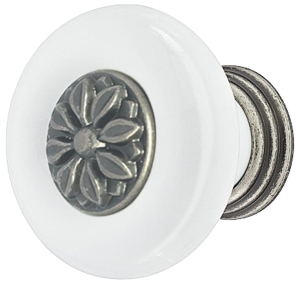 Uchwyt meblowy, gałka fi30mm Timeless, PORCELANA HÄFELE 15502130