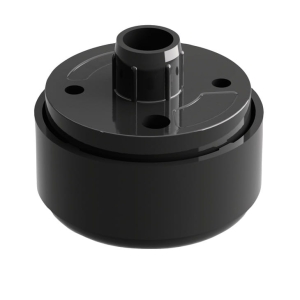 ŚLIZGACZ MEBLOWY DO WCISKANIA /tw.szt./ w otwory h=22-31mm fi=50mm CZARNY Häfele 63590321
