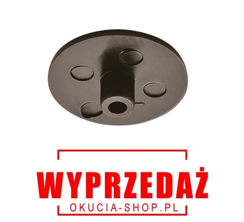Zaślepki do złączek Minifix 15 bez kołnierza do płyt o gr od 15mm CZARNY /opakowania po 500szt/ HÄFELE 26224359