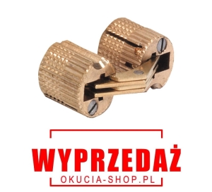 * WYPRZEDAŻ * ZAWIAS ZYSA 10mm do płyt drewnianych o grubości od 14-19mm MOSIĄDZ Häfele 34122506