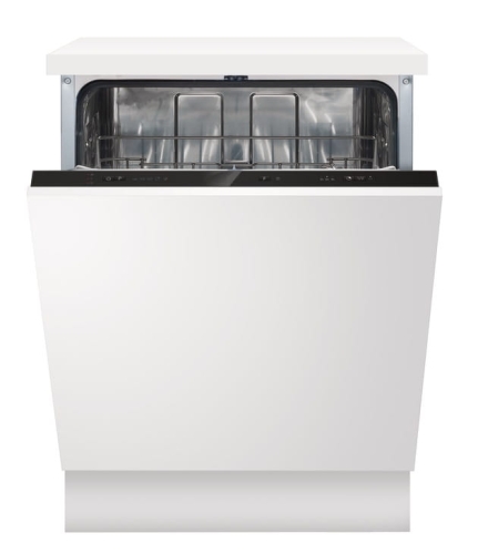 Zmywarka do zabudowy Häfele Assedo DIS13S6a, dla szerokości korpusu: 600 mm w pełni zintegrowany panel sterowania, programy automatyczne, zatrzymanie wody, automatyczne otwieranie drzwi, płukanie stref, 12 kompletów naczyń