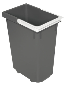Wiaderko zapasowe, 10 l, Häfele tworzywo sztuczne, antracytowe, wymiary szer. x gł. x wys.: 168 x 265 x 350 mm HÄFELE 50190402