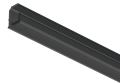 Profil wpuszczany LED, Profil Häfele Loox5 1102 do taśm LED 5 mm poliwęglan, czarny, 3000 mm HÄFELE 83395741