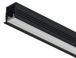 Profil wpuszczany LED, Profil Häfele Loox5 1104 do taśm LED aluminium, eloksalowana na czarno, 3000 mm HÄFELE 83395725