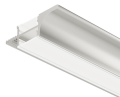 Profil wieńcowy/uchwytowy 3102 do taśm LED 10 mm aluminium, eloksalowany na srebrno, długość: 2500 mm, grubość spodu: 16 mm HÄFELE 83302691