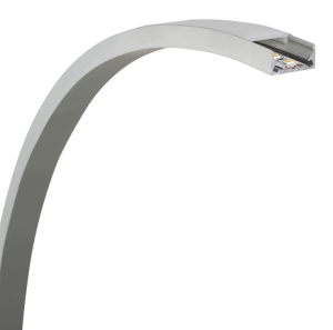 Profil nawierzchniowy, Profil Curve 4104 do taśm LED 8 mm aluminium, kształtowalne wzdłuż zaokrągleń, eloksalowany na srebrno, 2000 mm HÄFELE 83301831