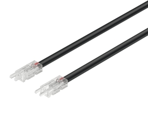 Przewód łączący do taśmy LED, do taśmy LED Häfele Loox5 5 mm 2-bieg. (technologia monochromatyczna lub Multi White 2-przewodowa) 3,5 A, 20 AWG, 2000 mm   HÄFELE 83389196
