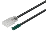Przewód do taśmy LED w silikonie, do taśmy silikonowej LED Häfele Loox5 12 V 8 mm 2-bieg. (technologia monochromatyczna lub Multi White 2-przewodowa) 5 A, 18 AWG, 5 A, 18 AWG, długość 2000 mm   HÄFELE 83395709