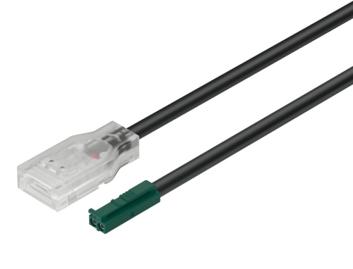 Przewód do taśmy LED w silikonie, do taśmy silikonowej LED Häfele Loox5 12 V 8 mm 2-bieg. (technologia monochromatyczna lub Multi White 2-przewodowa) 5 A, 18 AWG, 5 A, 18 AWG, długość 2000 mm HÄFELE 83395709
