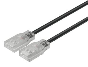 Przewód łączący do taśmy LED w silikonie, do taśmy silikonowej LED Häfele Loox5 8 mm 2-bieg. (technologia monochromatyczna lub Multi White 2-przewodowa) 5 A, 18 AWG, 50 mm  HÄFELE 83389203