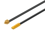Przewód zasilający do Häfele Loox5 12 V modułowy ze złączem zatrzaskowym 2-pinowym (monochromatyczny lub RGB, technologia 2-żyłowa) 12 V, 5 A, 18 AWG, 2000 mm  HÄFELE 83395830