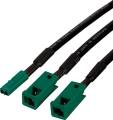 Przewód przedłużający, Häfele Loox5 24 V 2-bieg. (technologia monochromatyczna lub Multi White 2-przewodowa) 5 A, obciążalność prądowa 5 A, długość kabla 1,5 m HÄFELE 83375744