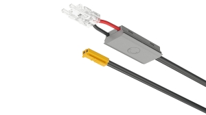 Przełącznik ściemniający inline, Häfele Loox5 12 V 2-bieg. (monochromatyczny) funkcja przełączania wł./wył., ściemnianie z funkcją pamięci, 60 W, napięcie 12 V, maks. podłączona moc 60 W  HÄFELE 83395751