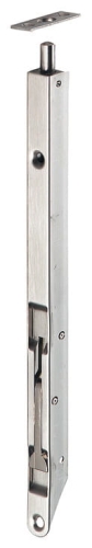 Kantrygiel, z dźwignią, okrągły, 250 mm, Szerokość czoła zamka 15,00 mm, stal, niklowana, matowa HÄFELE 91162303