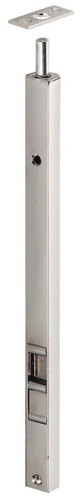 Kantrygiel, z zasuwą, 250 mm z jednostronnym ryglowaniem, Szerokość czoła zamka 17,00 mm, niklowany, stal HÄFELE 91162290