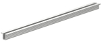 Szyna jezdna/prowadząca, pojedyncza, górna i dolna, aluminium do Häfele Slido F-Line12, anodowany na srebrno, długość: 3000 mm  HÄFELE 404166904