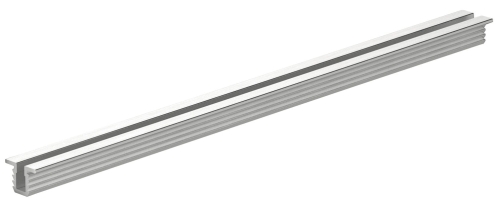 Szyna jezdna/prowadząca, pojedyncza, górna i dolna, aluminium do Häfele Slido F-Line12, anodowany na srebrno, długość: 3000 mm HÄFELE 404166904