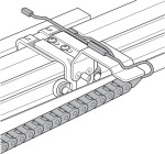 Łańcuch energetyczny, Häfele Slido Power-Chain do Häfele Slido F-Line31 40A / 60A, dla 2 drzwi HÄFELE 40235321