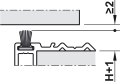 Häfele Slido F-Handle26 A1