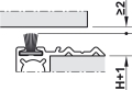 Häfele Slido F-Handle26 A2