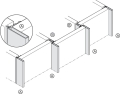 Häfele Slido F-Handle26 A2