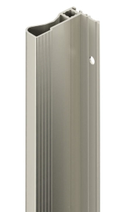 Profilowa listwa uchwytowa, Häfele Slido F-Handle26 A3, z aluminium, do drzwi przesuwnych długość: 2500 mm, anodowany w kolorze stali nierdzewnej  HÄFELE 40004408