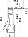 Häfele Slido F-Handle26 A3 LED