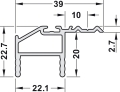 Häfele Slido F-Handle26 A