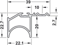 Häfele Slido F-Handle26 A7
