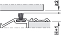 Häfele Slido F-Handle26 A7