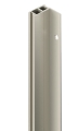 Listwa wzmacniająca, Häfele Slido F-Handle26 B, z aluminium, do drzwi przesuwnych długość: 2500 mm