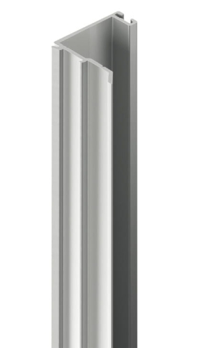 Profil dystansowy, Häfele Slido F-Handle26 C, z aluminium, do drzwi przesuwnych długość: 2500 mm