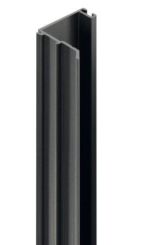 Profil dystansowy, Häfele Slido F-Handle26 C, z aluminium, do drzwi przesuwnych długość: 2500 mm