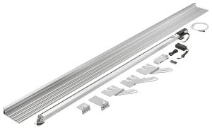 Napęd do drzwi przesuwnych, Häfele Slido F-Flush51 60 Electric do szerokości drzwi 888–1296 mm  HÄFELE 40050038