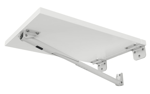 Konsola, Roca Rakego model 549, składany aluminium, z blokadą, udźwig 140 kg na sztukę, głębokość: 589 mm HÄFELE 28746008