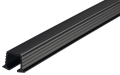 ppic-04084863.jpgPojedyncza szyna jezdna, Slido F-Line11, 12 kg, górna tworzywo sztuczne, czarny, długość 2000 mm HÄFELE 40471302