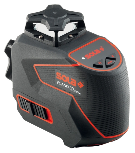 Laser, Zielony laser krzyżowy Sola PLANO 3D Green Professional, idealny do jasnego otoczenia klasa lasera 2 Häfele 0028451