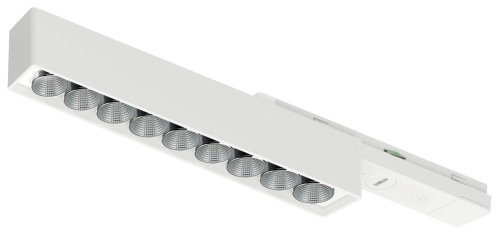 Oprawa liniowa, Häfele Lighting OneCable Spot 9 Connect, 24 V (Multi-White), z przełącznikiem i funkcją ściemniania, kąt świecenia: 40°, kolor: biały Häfele 83368330
