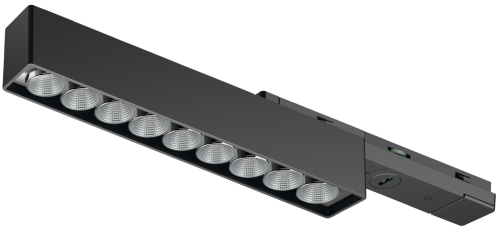 Oprawa liniowa, Häfele Lighting OneCable Spot 9 Connect, 24 V (Multi-White), z przełącznikiem i funkcją ściemniania, kąt świecenia: 40°, kolor: czarny Häfele 83368329