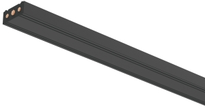  Przewód płaski, Häfele Lighting OneCable, długość: 10m, szerokość: 12 mm, wysokość: 6 mm, kolor: czarny  Häfele 83368302